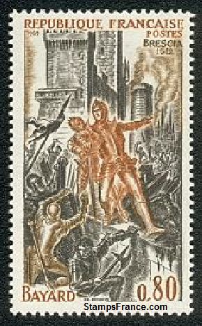 Timbre France Yvert 1617 - France Scott 1261