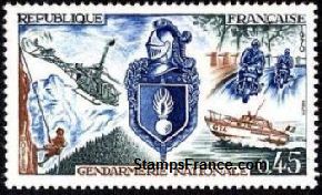 Timbre France Yvert 1622 - France Scott 1264