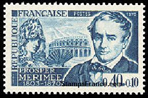 Timbre France Yvert 1624 - France Scott B435