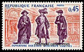 Timbre France Yvert 1678 - France Scott 1305