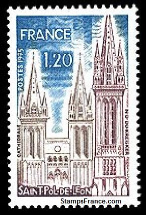 Timbre France Yvert 1808 - France Scott 1418