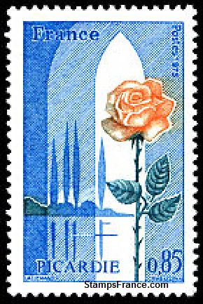 complète.Edition. 1975 Pont France 1938,1939,1940 Timbres pour Les collectionneurs Plante Siegfried Picardie 