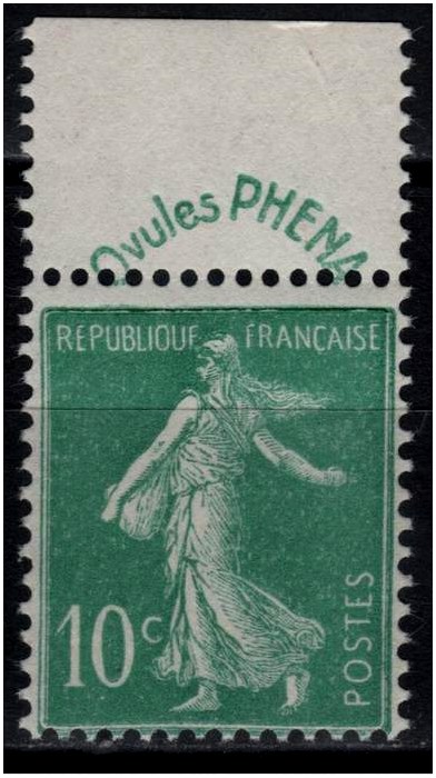 Timbre France Yvert 188 "Ovules PHENA" - France Scott 163b - Click Image to Close