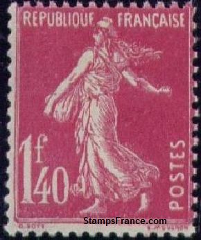 Timbre France Yvert 196 - France Scott 183