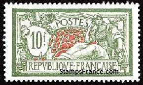 Timbre France Yvert 207 - France Scott 131