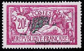 Timbre France Yvert 208 - France Scott 132