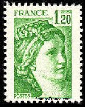 Timbre France Yvert 2101 - France Scott 1664
