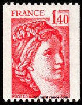 Timbre France Yvert 2104 - France Scott 1677