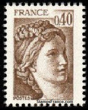 Timbre France Yvert 2118 - France Scott 1658