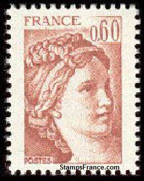 Timbre France Yvert 2119 - France Scott 1659