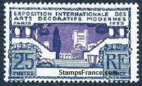 Timbre France Yvert 213 - France Scott 223