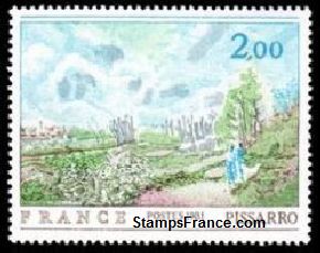 Timbre France Yvert 2136 - France Scott 1729