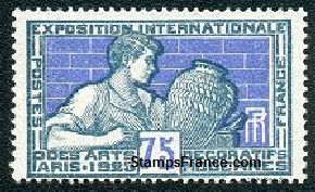 Timbre France Yvert 214 - France Scott 224