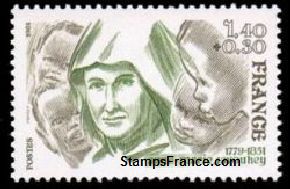 Timbre France Yvert 2150 - France Scott B535