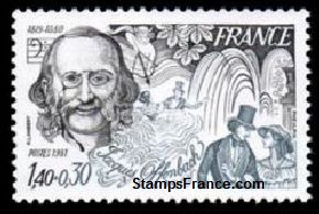 Timbre France Yvert 2151 - France Scott B536