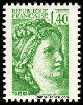 Timbre France Yvert 2154 - France Scott 1755