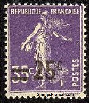 Timbre France Yvert 218 - France Scott 228