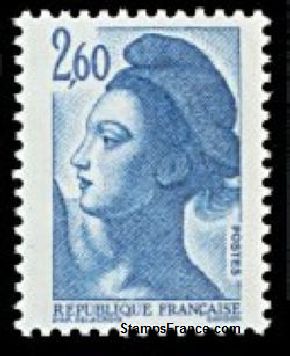 Timbre France Yvert 2221 - France Scott 1801