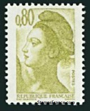 Timbre France Yvert 2241 - France Scott 1792