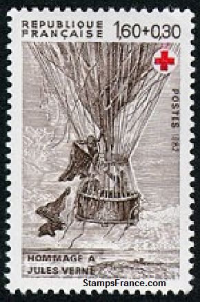 Timbre France Yvert 2247 - France Scott B548