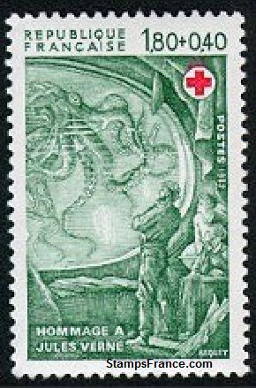 Timbre France Yvert 2248 - France Scott B549