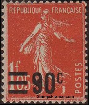 Timbre France Yvert 227 - France Scott 238