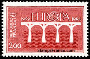 Timbre France Yvert 2309 - France Scott 1925