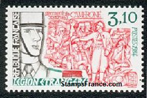 Timbre France Yvert 2311 - France Scott 1928
