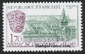 Timbre France Yvert 2349 - France Scott