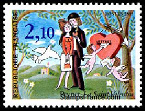 Timbre France Yvert 2354 - France Scott