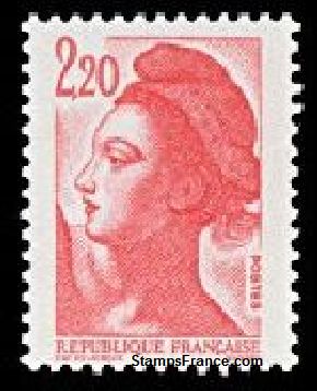 Timbre France Yvert 2376 - France Scott