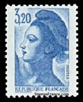 Timbre France Yvert 2377 - France Scott