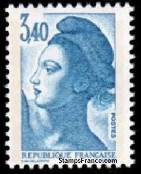 Timbre France Yvert 2425 - France Scott