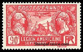 Timbre France Yvert 244 - France Scott 243