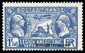 Timbre France Yvert 245 - France Scott 244