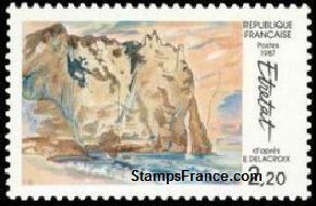Timbre France Yvert 2463 - France Scott