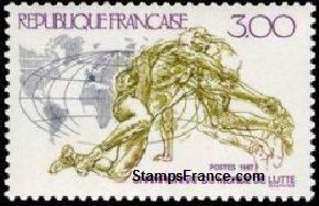 Timbre France Yvert 2482 - France Scott