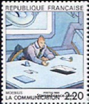 Timbre France Yvert 2507 - France Scott