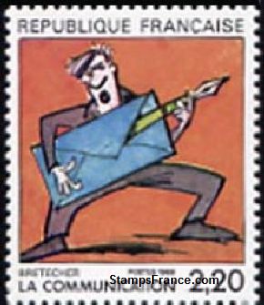 Timbre France Yvert 2509 - France Scott