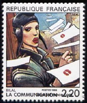 Timbre France Yvert 2514 - France Scott