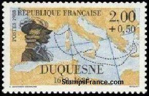 Timbre France Yvert 2517 - France Scott
