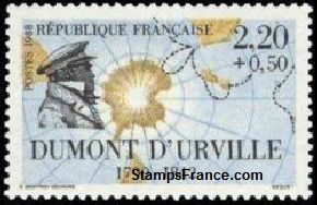 Timbre France Yvert 2522 - France Scott