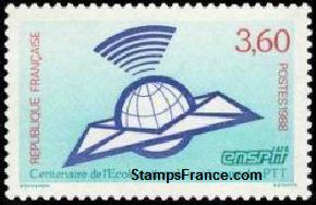 Timbre France Yvert 2527 - France Scott
