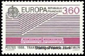 Timbre France Yvert 2532 - France Scott