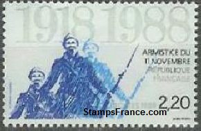 Timbre France Yvert 2549 - France Scott