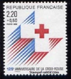Timbre France Yvert 2555 - France Scott