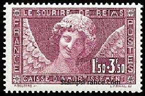 Timbre France Yvert 256 - France Scott B34