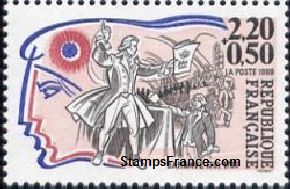 Timbre France Yvert 2568 - France Scott