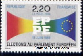 Timbre France Yvert 2572 - France Scott