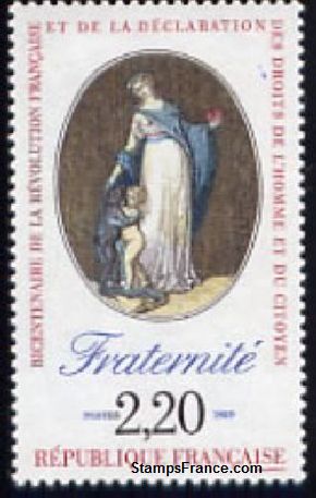 Timbre France Yvert 2575 - France Scott